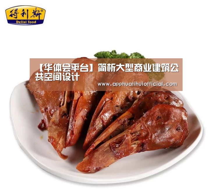【华体会平台】简析大型商业建筑公共空间设计(图1) 【华体会平台】简析大型商业建筑公共空间设计(图1)